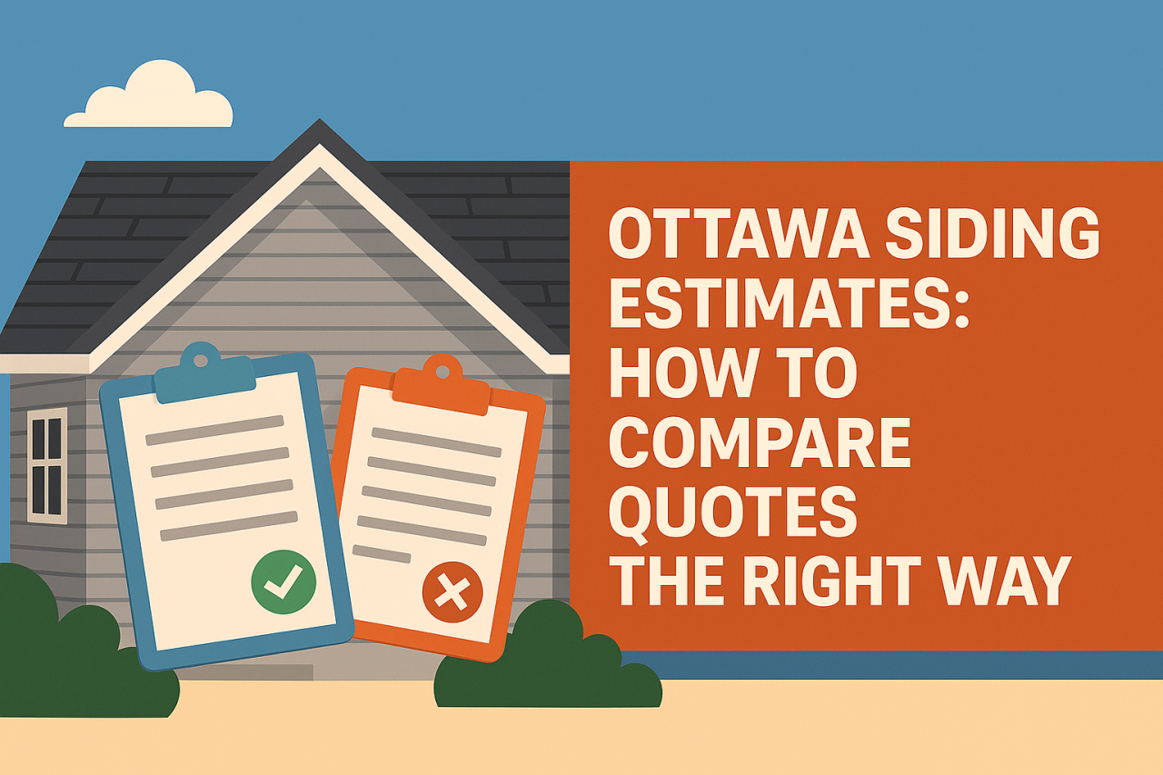 Ottawa Siding Estimates: How to Compare Quotes the Right Way (2025 Guide) Ottawa Siding Estimates: How to Compare Quotes the Right Way (2025 Guide)